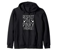 Respect The Pinky Promise Zip Hoodie