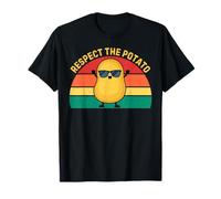 Respect The Potato Lover Internet Memes Funny Meme Toddler T-Shirt