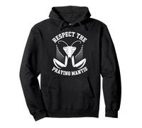 Respect the Praying Mantis Enthusiast Funny Nature Lover Top Pullover Hoodie