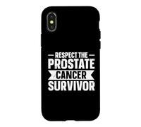Respect The Prostate Cancer Survivor Case for iPhone X/XS