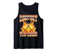 Respect The Reeds Clarinet Player Clarinetist Instrument 90s Tank Top