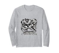 Respect the Ring - Sumo Wrestling Discipline Art Long Sleeve T-Shirt