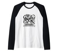 Respect the Ring - Sumo Wrestling Discipline Art Raglan Baseball Tee