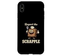 Respect The Scrapple Funny Pennsylvania Dutch Breakfast Case for iPhone XS Max