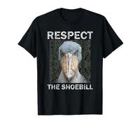 Respect The Shoebill African Bird Aztec Mayan Bird Lover T-Shirt