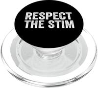 Respect The Stim Bro! Funny Humorous Stimming ADHD Statement PopSockets PopGrip for MagSafe