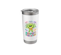 Respect The Stim Infinity Frog Graphic Stainless Steel Insulated Tumbler