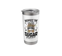 Respect The Sugar Momma Stainless Steel Insulated Tumbler