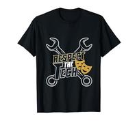 Respect The Tech Stage Crew Theater New Stage crew Member T-Shirt