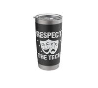 Respect The Tech Stainless Steel Insulated Tumbler