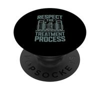 Respect The Treatment Process Wastewater Operator PopSockets Adhesive PopGrip