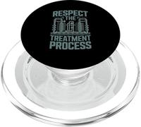 Respect The Treatment Process Wastewater Operator PopSockets PopGrip for MagSafe