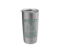 Respect The Treatment Process Wastewater Operator Stainless Steel Insulated Tumbler