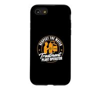 Respect The Water Treatment Plant Operator Funny Wastewater Case for iPhone SE (2020) / 7/8