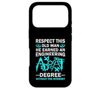 Respect This Old Man He Earned An Engineering Degree funny Case for iPhone 17 Pro