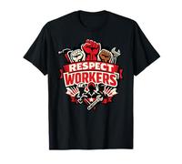 Respect Workers May Day Labour Rights Best Employee Raise T-Shirt
