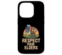 Respect Your Elders Funny Retro Gaming Video Game Men Women Case for iPhone 14 Pro