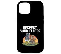 Respect Your Elders Funny Retro Gaming Video Game Men Women Case for iPhone 15