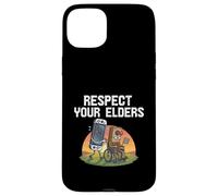 Respect Your Elders Funny Retro Gaming Video Game Men Women Case for iPhone 15 Plus