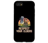 Respect Your Elders Funny Retro Gaming Video Game Men Women Case for iPhone SE (2020) / 7/8