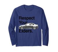 Respect Your Elders Vintage Euro E46 3 Series Long Sleeve T-Shirt
