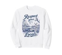 Respect Your Locals Florida Nature Moonlight Wildlife Sweatshirt