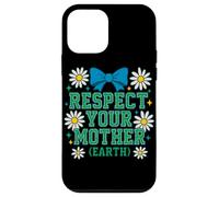 Respect Your Mom Earth Environmental Activism Retro Desig Case for iPhone 12 mini