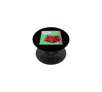 Respect Your Mother Red Athletic Aesthetic Comic Style PopSockets Adhesive PopGrip