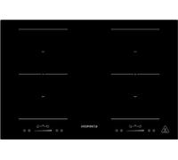 respekta KM8800IF-28 Autarkes Induktionskochfeld, 77 cm breit, 9 Leistungsstufen, ToucControl & Slider Steuerung, Kindersicherung, Automatische Abschaltung, Alurahmen