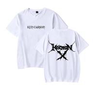 Respeto Cotton T-Shirt Ken Carson Merchandise T-Shirt Short Sleeve Men Women Rapper Fashion Short Sleeve T-Shirt XS-3XL-White||S
