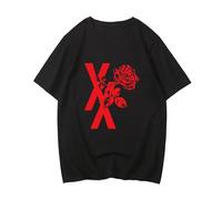 Respeto Cotton Tee-shirt Casual Graphic Mgk Mach-ine Gun Kelly T-shirt Printing Tshirts Fashion Short Sleeve Tshirt Clothes XS-3XL-Black||M