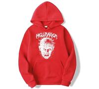 Respeto Hellraiser Hoodie Cosplay Sweatshirt TV Series Long Sleeve Men Women Hooded Pullover XS-3XL-Red||M