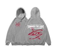 Respeto Hoodie Printed Hoodie Towards The Light: Will To Power Hoodie Fan Men's Women's Pullover Sweatshirt XS-3XL-Gray||XL