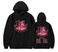Respeto Hoodie Tate Mcrae Print Are We Flying Concert Hoodie Winter Hooded Sweatshirt for Men and Women Cos Crew Neck Long Sleeve Pullover Sweatshirt XS-3XL-Black||S