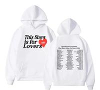 Respeto Hoodie Unisex Pullover Hip Hop Singer Niall Horan Sweatshirt Men and Women Long Sleeve Street Hooded Drawstring Unisex Couple Pullover XS-3XL-White||M