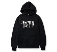Respeto Hozier Logo Hoodie Unreal Unearth Tour Merchandise Long Sleeve Street Pullover Women's Men's Sweatshirt Winter Casual Top XS-3XL-Black||S