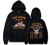 Respeto Niall Horan The Show Live On Tour 2024 Hoodie Man Woman Long Sleeve Streetwear Harajuku Fans Gift Pullover Tops XS-3XL-Black||L