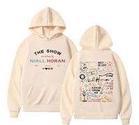 Respeto Singer Niall Horan The Show Print Hoodie Men's Women's Fashion Y2k Style Sweatshirts Harajuku Hip Hop Pullovers XS-3XL-Khaki||M