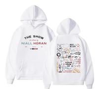 Respeto Singer Niall Horan The Show Print Hoodie Men's Women's Fashion Y2k Style Sweatshirts Harajuku Hip Hop Pullovers XS-3XL-White||M