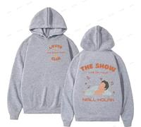 Respeto Sweatshirt Niall Horan The Show Live On Tour 2024 Hoodie Men Women Retro Harajuku Fashion Sweatshirt Casual Pullover Oversized Hoodies XS-3XL-Grey||M