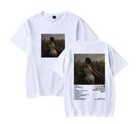 Respeto T-shirt Cotton Song Madison Beer Album Merchandise Printed T-Shirt Unisex Fashion Funny Casual Streetwear Men's Women's T-Shirt XS-3XL-White||M