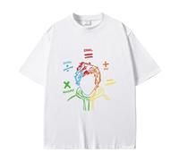 Respeto T-shirt Ed Sheeran Cotton Casual Short Sleeve T-shirt Vintage Hip Hop T-shirt Oversized Streetwear Unisex Crew Neck Loose T-shirt XS-3XL-White||S