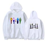 Respeto Unisex Hoodie Chris Brown 11:11 Tour Printed Logo Hoodie Women's Men's Long Sleeve Pullover Hoodie Casual Sweatshirt Clothes XS-3XL-White||M