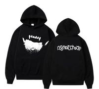 Respeto Unisex Hoodie Ken Carson Merch Hoodie Hip Hop Artist Trendy Pullover Men Women Harajuku Fashion Y2K Sweatshirt XS-3XL-Black||L