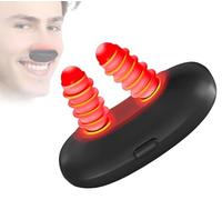 Respi-Relief Red Light Nasal Therapy Device,RespiRelief Nasal Red Light Therapy,Portable Infrared Light Therapy Instrument,Physiotherapy Nasal Soothing Device for Nose Nasal Clearing Device (Black)