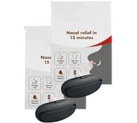 Respi-Relief Red Light Nasal Therapy Instrument - 2026 Upgraded Red Light Nasal Therapy for Nose, No More Colds Red Light Therapies for Nose (2 Pcs)