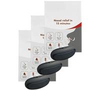 Respi-Relief Red Light Nasal Therapy Instrument - 2026 Upgraded Red Light Nasal Therapy for Nose, No More Colds Red Light Therapies for Nose (3 Pcs)