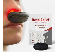 Respi-Relief Red Light Nasal Therapy Instrument, Red Light Nasal Therapy Instrument, Nasal Therapy Device, Red Light Nasal Therapy Device, Red Light Nasal Therapy for Nose (1 Pcs)