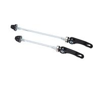 Respicefinem 1 Pair Of Quick Release Skewers For Bike Wheel Hub Front And Rear Cycling Tools Ideal For Most s Including Mountain And Road Bikes Made Of Aluminum Alloy An (Black)