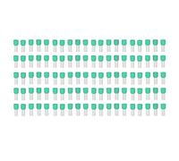 Respicefinem 100Pcs Insulated Round Tube Terminal Crimp End Connector for AWG 6 Electrical Wire Ideal for Electrical Mechanical Electronic Transportation Lighting Home Appliances